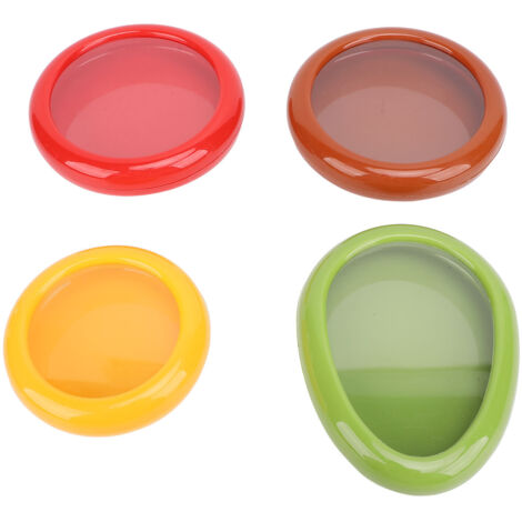 Boîte de Conservation Fruits et Legumes Réutilisable 4 Pièces - Design Anti-Oxydation pour Fraîcheur, Plastique Alimentaire, 305g - Organisez votre Frigo (1/5)