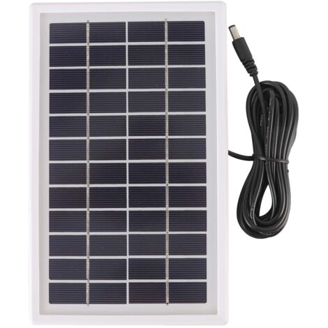 Panneau Solaire Portable DC 12V 3W Semi-flexible pour Voiture et Camping - Haute Performance Polysilicium 220x135mm (1/4)