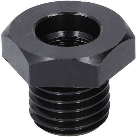 Adaptateur pour mandrin de tour à bois - Insert de filetage de la broche d'entrée - Plaque frontale en acier - Conversion 3/4" x 16 TPI vers 1" x 8 TPI (1/5)