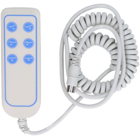 Télécommande pour Lit Médical - PVC IP66 Résistant - Contrôleur Main 8 Pin - pour Hôpital, Domicile et Bureau Intelligent (1/4)