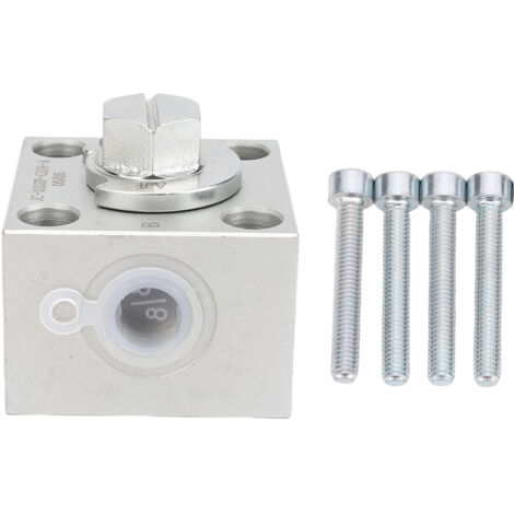 Distributeur 3 Voies Alliage Mini Excavateur Valve Throttle avec 4 Vis (1/4)