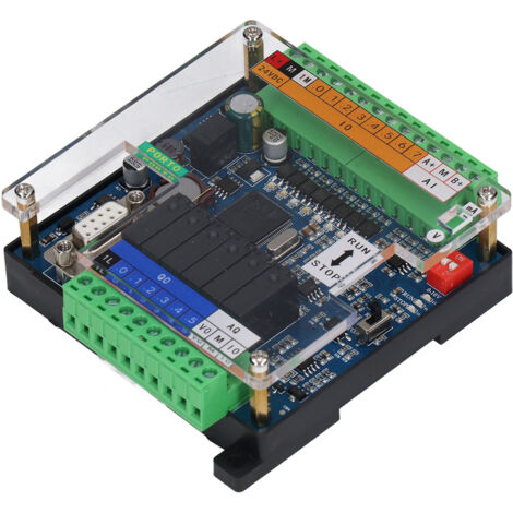 Automate Industriel PLC SK222XP 14R Compatible S7-200 CPU222XP - Contrôle 8 Entrées Digitales, 6 Relais, 2 Analogiques, 24VDC (1/4)