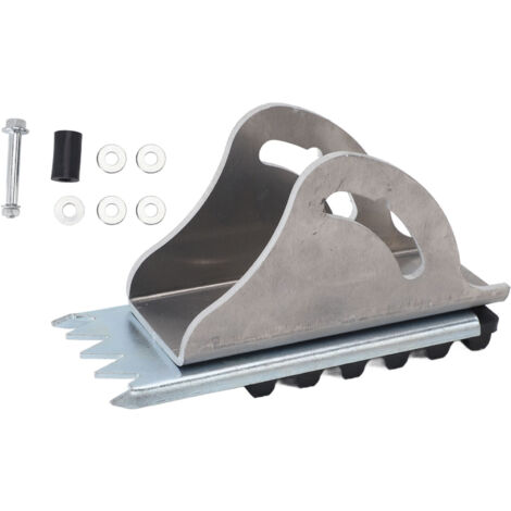 Kit d'Embouts Anti-Glissade pour Escabeau Extension - Sécurité en Fer de 14cm pour Usage Domestique, Sites de Construction & Entrepôts (Ensemble de 8 Pièces) (1/5)