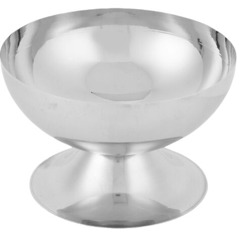 Bol Dessert Réutilisable 304 Inox 200ml - Saladier Pudding Ice Cream Récipient (1/5)
