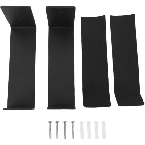 Support pour Tapis de Yoga mural en Aluminium 2 Pièces avec Coussin Protectif pour Accessoires Fitness (1/5)