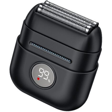 Rasoir Electrique Reciprocant Mini Portable [Unisexe] Durable [Sec et Humide Utilisation] [Compatible Douche] [Pivotant 360°] [Charge Rapide 5 Min] (1/5)