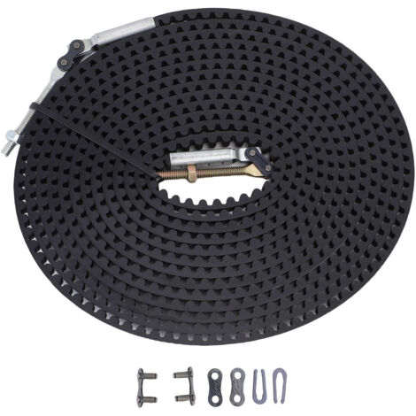 Courroie de Transmission pour Porte Garage – 223.7in – Polyuréthane et Acier – Compatible avec SilentMax 750/550 et Modèles Genie à Rails