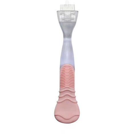 Rasoir Femme 3 Lames – Compatible Manche Rose 3 Couches – Usage Aisselles & Jambes (1/5)