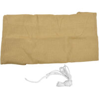 Voile d'ombrage Protection UV Voile d'ombrage rectangulaire beige pour jardin et piscine