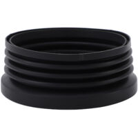 【Bellow pour Dose Unique】 Souple Couverture Dose Unique Bellow en Silicone Alimentaire Anti-poussière pour Dose Unique 13.5x5.5cm Noir pour Coffee Grinder