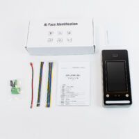 Pointeuse biométrique horaire pour employés avec reconnaissance faciale 500pcs et gestion par port USB, modèle xFace 43, adaptable bureau fabrique restaurant école petit commerce