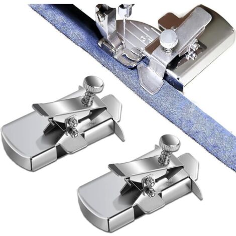 Lot de 2 guides de couture magnétiques, accessoires de couture, nouveauté 2024, règle magnétique multifonction pour toutes les machines à coudre. (1/4)