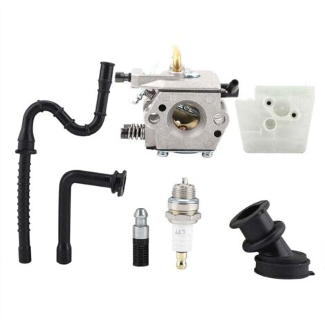 WT-194 Filtre à air de carburateur pour Stihl 024 026 MS240 MS260 Pièces de tronçonneuse Filtre à huile Kit de conduite de carburant (1/4)