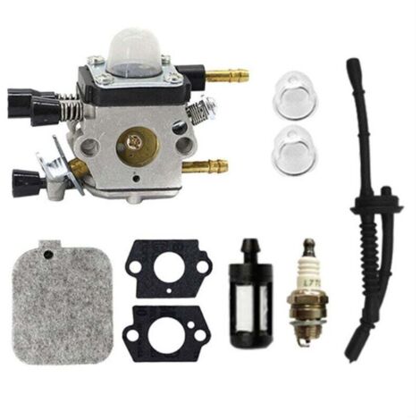 Carburateur C1Q-S68G pour Sti-HL BG45 BG46 BG55 BG65 BG85 SH55 SH85 souffleuse à Feuilles C1Q-S68 4229120 0606 Kit de Mise au Point de carburateur avec Joint de Filtre à Carburant (1/4)