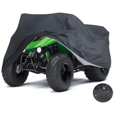 Housse de protection imperméable en tissu Oxford pour tracteurs de pelouse, tondeuses autoportées et équipements de jardin extérieurs (210 x 120 x 115 cm) (1/3)