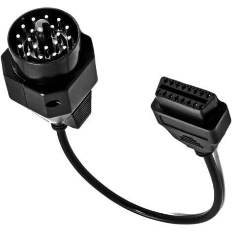 OBD OBD2 Câble adaptateur de diagnostic de connecteur 16 broches compatible pour BMW 20 broches (1/4)