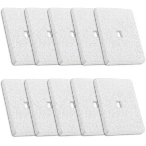 Lot de 10 filtres à air pour bassin compatibles avec les filtres Hiblow HP 60 et HP 80 (1/4)