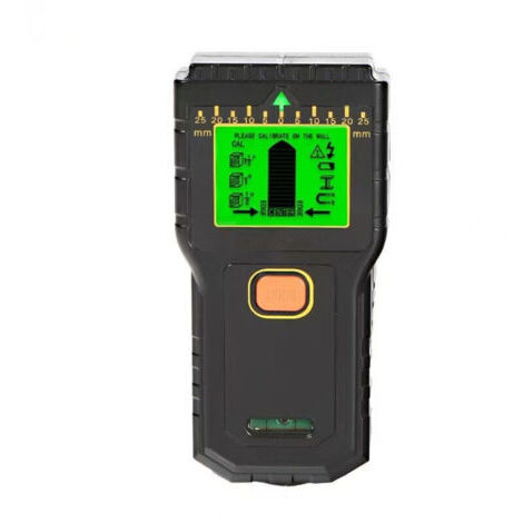Détecteur électrique 7 en 1 : localisateur de câbles et de montants, scanner de câbles, détecteur de métaux muraux avec LED (1/4)