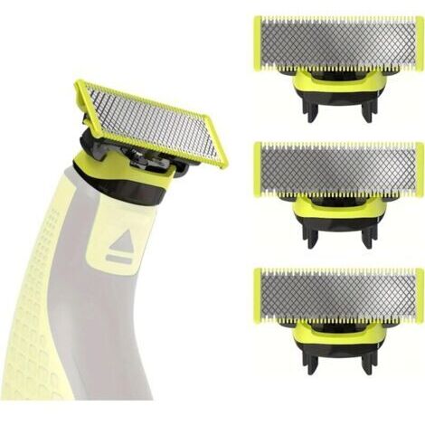 Lot de 3 lames de rechange T-Blade compatibles avec les rasoirs OneBlade (1/4)