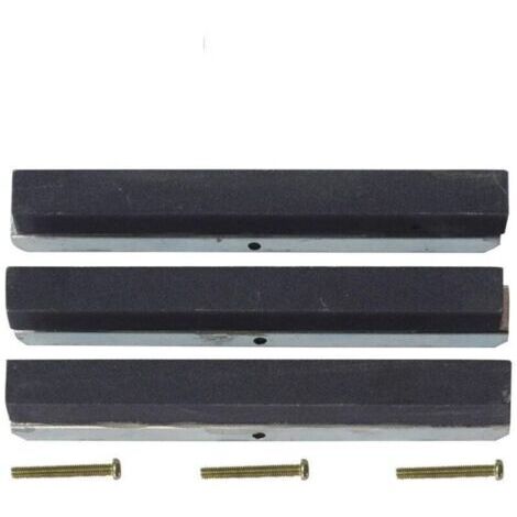 Pierres de rechange grain fin pour honoir brunissoir 3 bras 75mm (1/2)