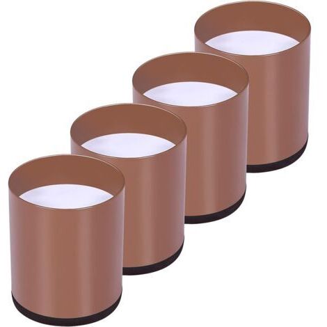 Rehausseur de pied de lit monobloc en acier au carbone (marron), rehausseur de meubles, augmente la hauteur de 5 cm, supporte jusqu'à 10 000 lb, convient pour surélever les tables, les chaises ou les (1/5)