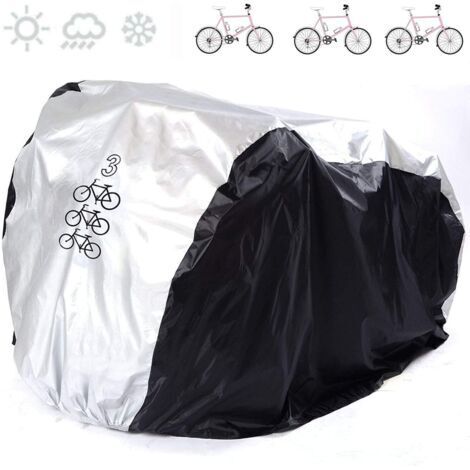 Housse de vélo extérieure, protection UV, anti-poussière, imperméable et résistante à la pluie, convenant aux vélos, motos, VTT et vélos de route. (1/5)