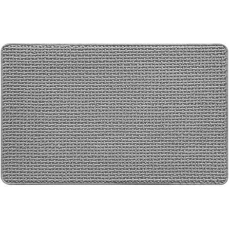 Tapis Absorbant Tapis d'entrée Tapis de Porte d'entrée Tapis d'intérieur Tapis de Sol de Salle de Bain Tapis de Salle de Bain pour Porche Maison Salle, Grey and L (1/5)