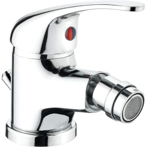 Cornat Mitigeur Bidet Piccolo – Avec garniture de vidage – Corps en laiton chromé – Aérateur – Hauteur standard (1/4)