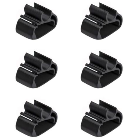 6 clips de fixation renforcés pour bras d'essuie-glace pour Peugeot 4008, 5008 et Citroën C5 - Connecteurs de balais d'essuie-glace, tuyau, accessoires, tuyau de lave-glace, entretien, remplacement