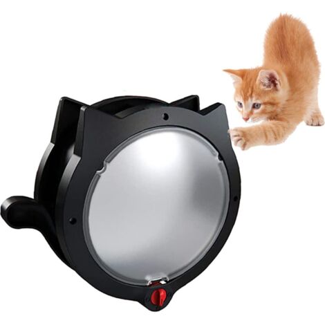 Porte pour chat (pour portes), porte intérieure pour chat, avec 4 modes de verrouillage, à fermeture magnétique, résistante aux intempéries, livrée avec des accessoires de montage adaptés aux portes e (1/4)