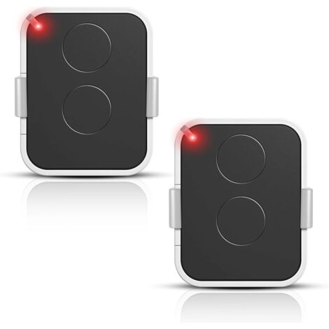 Dispositif de copie de télécommande pour ouvre-porte de garage  2 canaux 433,92 MHz code tournant  Compatible Nice Era ONE2/ON2E/ON4E/ON1E pack de deux (1/5)
