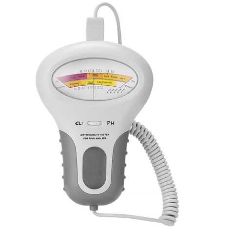 PC102 Analyseur numérique 2-en-1 pH et chlore — Testeur de qualité de l'eau pour piscines et spas — Surveillance sanitaire (1/5)