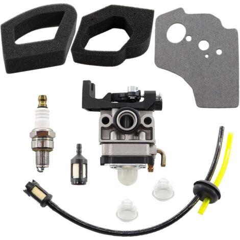 Kit carburateur moteur, compatible avec les tondeuses et moteurs Honda GX25, GX35, HHT35, HHT35S et FG110. (1/5)
