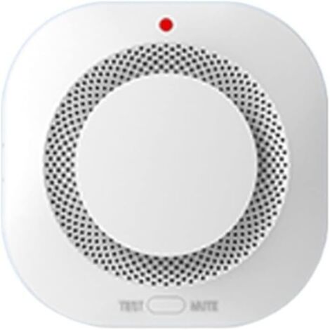 Système d'alarme incendie compatible avec la technologie sans fil Zigbee, adapté aux ménages d'une seule personne, assurant la sécurité du domicile. (1/5)