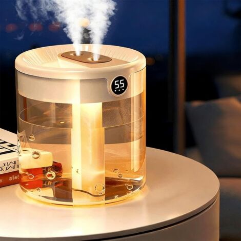 Humidificateur pour bébé Humidificateur d'intérieur Humidificateur portable à brume fraîche de 2 L (Compatible parfums fruits et légumes) Fonctionnement silencieux (1/5)
