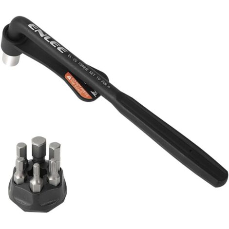 Kit professionnel de clés dynamométriques pour vélo (3–10 Nm / 10–20 Nm) — Outil de précision intégré pour la réparation et l'entretien de vélos (EL-20)
