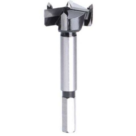 Kit Fraise à Bois Ø27mm - Pour Fixation des Charnières en Portes Encastrées avec Gabarit de Marquage (1/4)