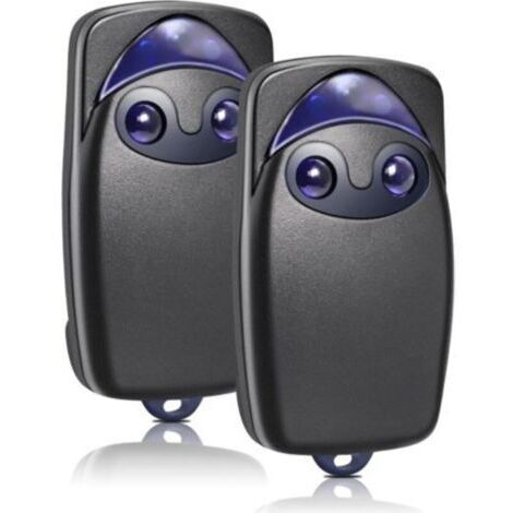 Télécommande Portail 433,92 MHz Compatible Flo2R-S - 2 Boutons - 2 PCS - Code Tournant Dynamique (1/4)