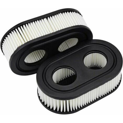 2 filtres à air ovales Briggs & Stratton 593260 798452 pour moteurs 550E/575EX (112x63x34 mm, 2 pièces) (1/4)