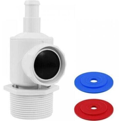 Connecteur mural pour robot nettoyeur Polaris Zodiac 180 280 380 480pro 3900 Sport avec raccord rapide D29 & soupape 9-100-9002 & montage universel 6-500-00 en ABS