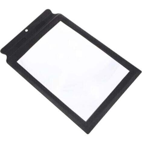 Loupe de lecture A4 3x PVC ultralégère pour seniors - Grossissement A4 et 8.75 pouces de zone de vision (1/4)