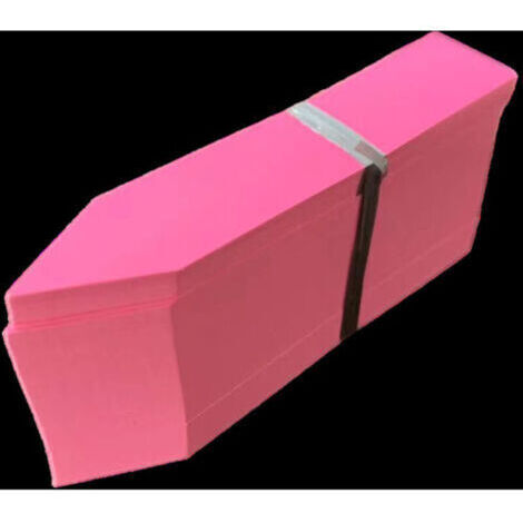 Étiquettes de jardin PVC - 100 pièces roses 2x10cm - pour plantes, arbres, légumes et fleurs (1/4)