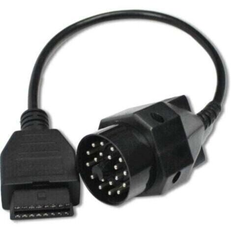 Câble adaptateur OBD2 BMW Edibas 20Pin vers 16Pin pour diagnostic véhicule compatible avec BMW 1982-2002 - 40 cm (1/3)