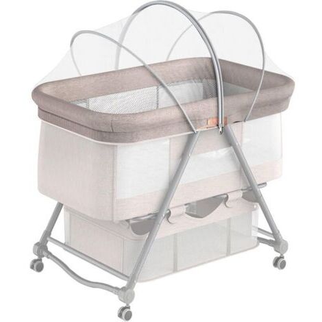 Moustiquaire Bébé Pliable pour Lit et Poussette 60 x 105 cm - Protection Anti-Moustiques et Chats, Installation Facile, Doublure Respirante