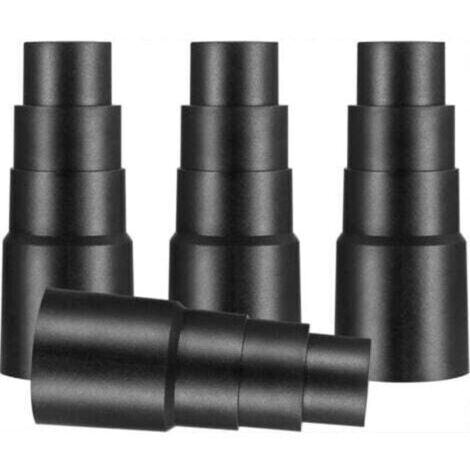 Adaptateur Universel Tuyau Aspirateur PVC - 4 Pièces - Diamètre 21-35mm/25-42mm (1/4)