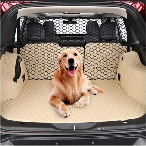 Barrière auto universelle maille SUV [110x60cm] avec crochets ajustables (1/4)