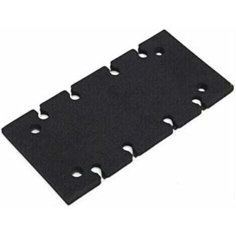 Plaque de ponceuse Makita BO3700 BO3710 BO3711  Support aluminium éponge 183x90x7mm  1 Pièce
