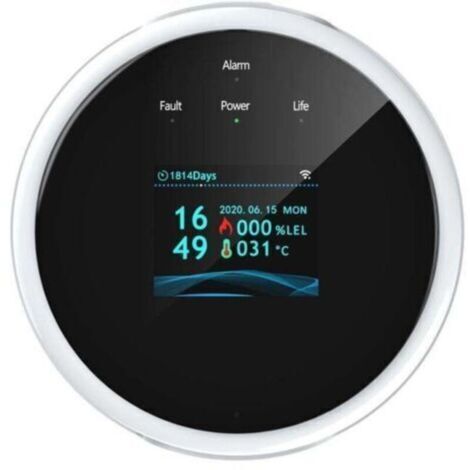Détecteurs de Gaz  BS101-D  Alarmes Antidéflagrants avec Affichage Digital et Voix pour Gaz Naturel, LPG, GNL et Combustibles