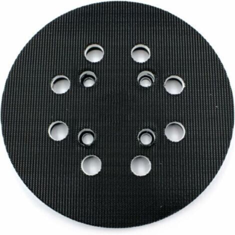 Plateau de ponçage Ø125mm pour Bosch PEX 300/400 AE / 4000 AE / Advanced Orbit 18  Dureté moyenne  Compatible abrasifs Velcro