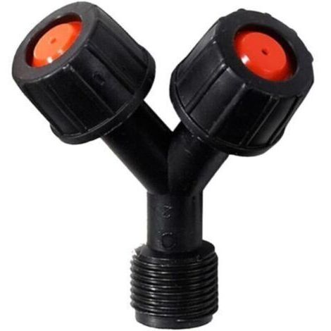 Buse Double Cône de Pulvérisation Agricole Électrique Embout de Rechange pour Pulvérisateur à Dos et Pompe Diamètre 1.4 cm, Longueur 7 cm Conique Double (1/4)